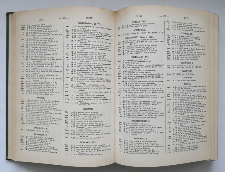 CHIAVE BIBLICA ossia concordanza della sacra scrittura 1985 Claudiana Libro