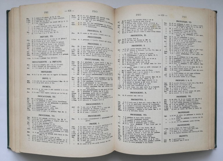 CHIAVE BIBLICA ossia concordanza della sacra scrittura 1985 Claudiana Libro