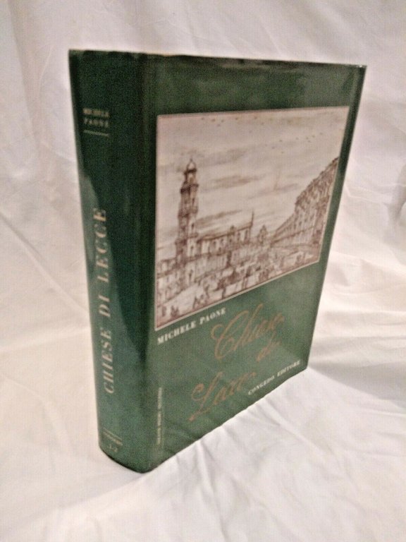 CHIESE DI LECCE di Michele Paone 1978 Congedo libro storia …