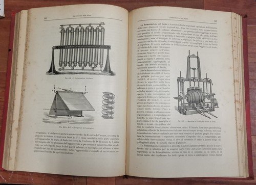 CHIMICA DELLA VITA QUOTIDIANA volume I 1889 di Francesco Reuleaux …
