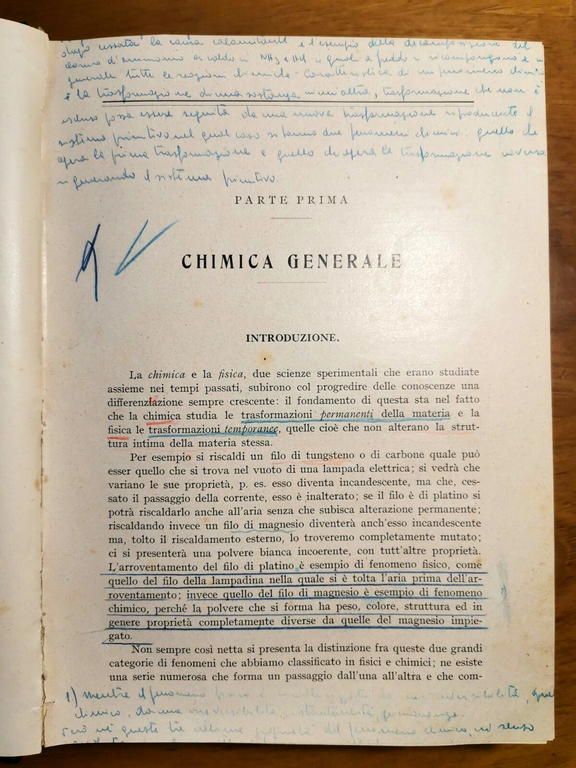 CHIMICA GENERALE E INORGANICA di Giuseppe Bruni 1940 Editrice Politecnica …