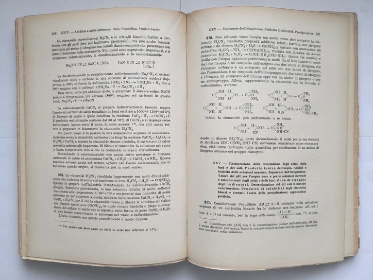 CHIMICA INORGANICA di Giacomo Ponzio 1945 Unione Tipografico Editrice Torinese
