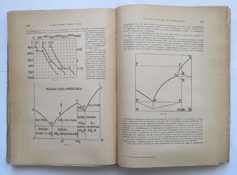 CHIMICA INORGANICA volume 1 tomo 1 di Ettore Molinari I …