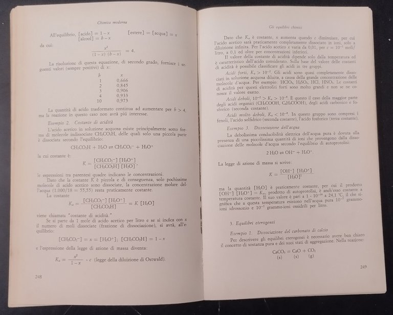 CHIMICA MODERNA guida per gli insegnanti scuole secondarie 1965 Libro