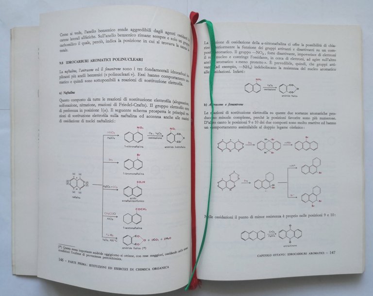 CHIMICA ORGANICA di Valitutti 1974 Istituto Italiano Edizioni Atlas Libro