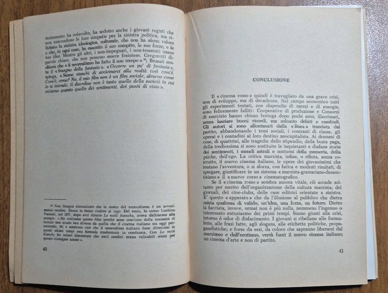 CINEMA ROSSO RAPPORTO SUI COMUNISTI E IL CINEMA ITALIANO Centro …