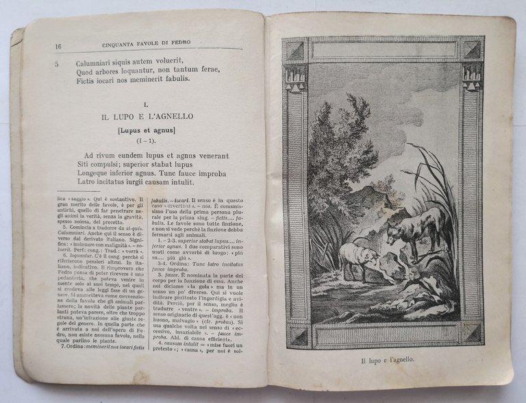 CINQUANTA FAVOLE SCELTE di Fedro a cura Alessandro Setti 1938 …