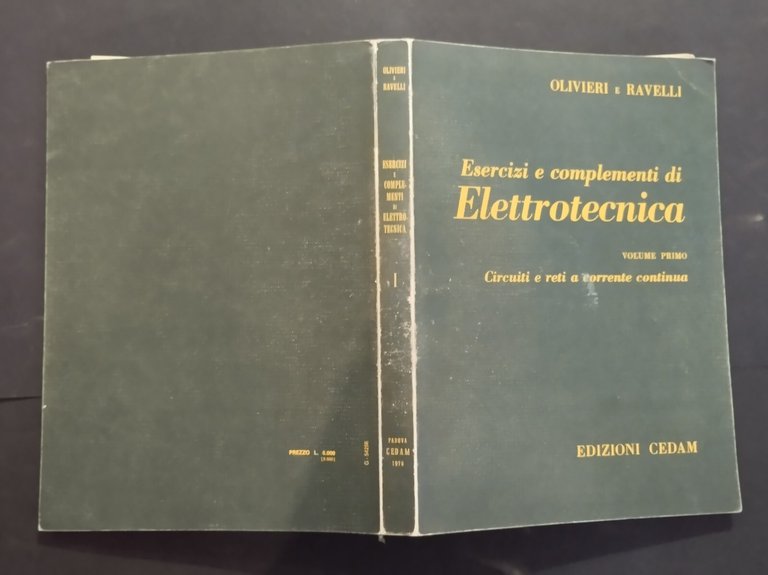 CIRCUITI E RETI A CORRENTE CONTINUA Olivieri Ravelli 1976 CEDAM …