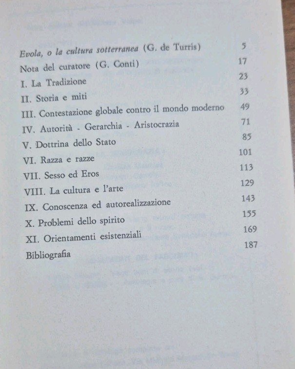 CITAZIONI di Julius Evola 1972 Giovanni Volpe Libro a cura …