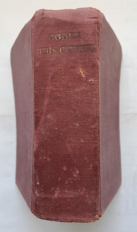 CODEX IURIS CANONICI PII X Pontificis Maximi 1933 Polyglottis Vaticanis …