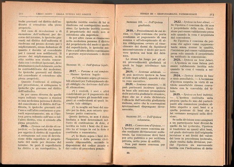 CODICE CIVILE 1943 Carlo Colombo Libro testo 16 marzo 1942 …