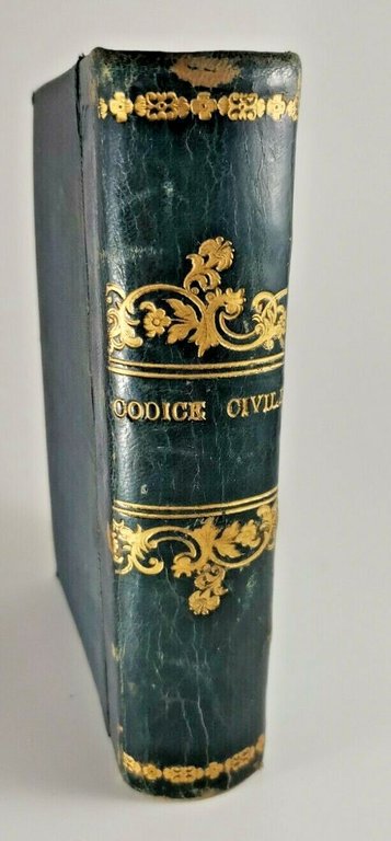 CODICE CIVILE con referenze volume V di Gianzana 1887 UTET …