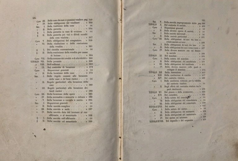 CODICE CIVILE DEL REGNO D’ITALIA Torino Stamperia Reale 1865 Libro …
