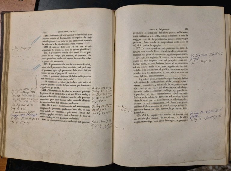 CODICE CIVILE DEL REGNO D’ITALIA Torino Stamperia Reale 1865 Libro …