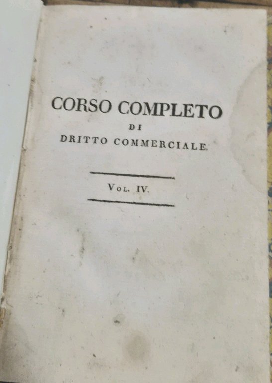 CODICE DI COMMERCIO Cefaratti Sirey 1819 Tipografia Cataneo Diritto Antico | Immagine Gallery 6