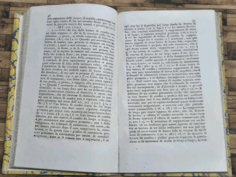 CODICE DI COMMERCIO Cefaratti Sirey 1819 Tipografia Cataneo Diritto Antico | Immagine Gallery 7