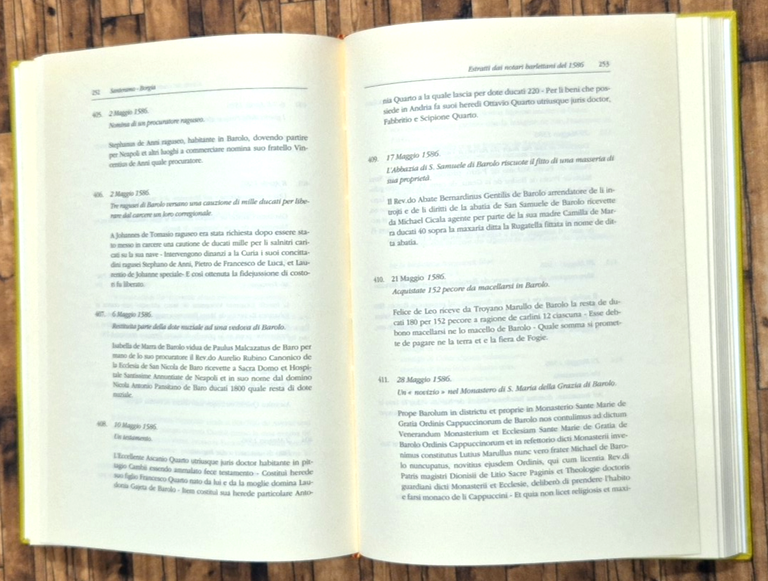 CODICE DIPLOMATICO BARLETTANO Volume XI dal 1581 al 1590 Santeramo … | Immagine Gallery 4