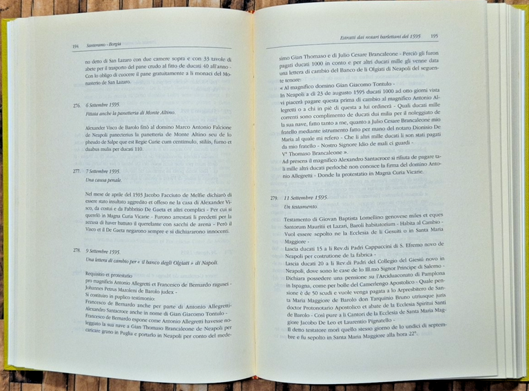 CODICE DIPLOMATICO BARLETTANO Volume XII dal 1591 al 1606 con … | Immagine Gallery 4