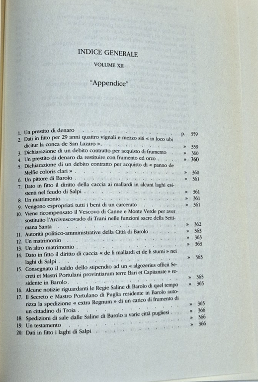 CODICE DIPLOMATICO BARLETTANO Volume XII dal 1591 al 1606 con … | Immagine Gallery 6