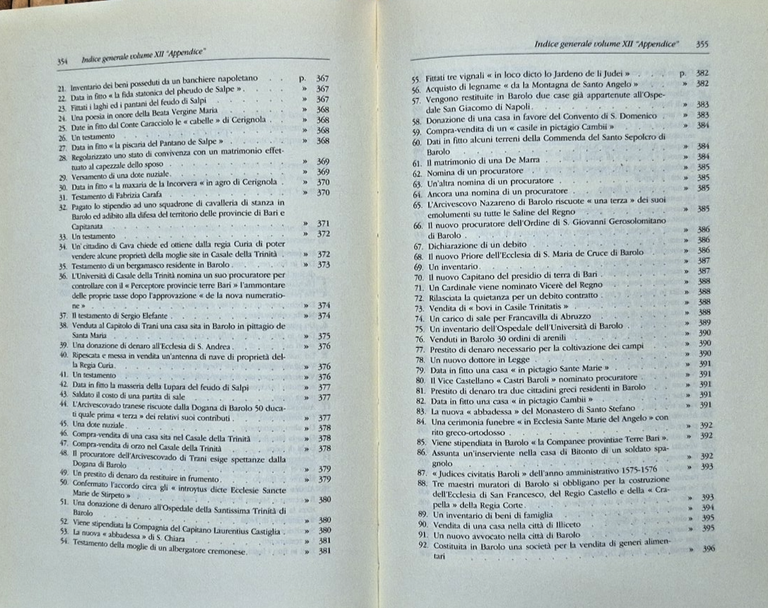 CODICE DIPLOMATICO BARLETTANO Volume XII dal 1591 al 1606 con … | Immagine Gallery 7