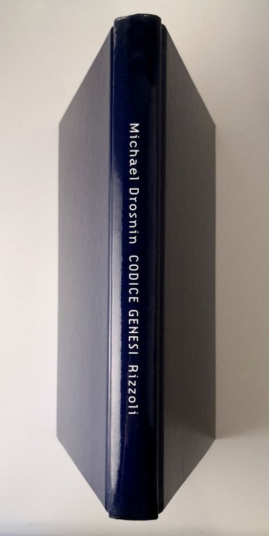 CODICE GENESI di Michael Drosnin 1997 Rizzoli I edizione Bibbia …