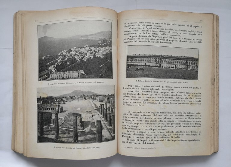 COLLEZIONE SCOLASTICA MONDADORI classe quarta 1925 Mondadori