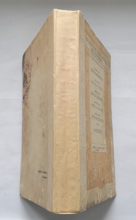 COLLEZIONE SCOLASTICA MONDADORI classe quarta 1925 Mondadori