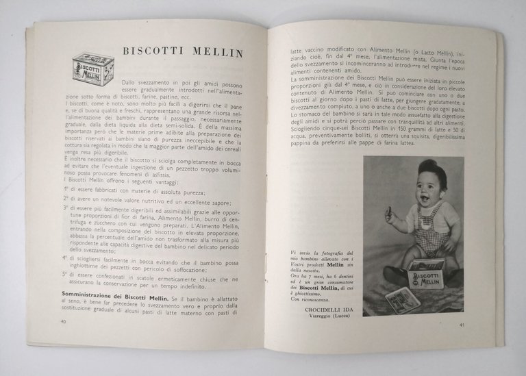 COME ALLEVARE IL MIO BAMBINO Ente Felice Mantovani libro Mellin …