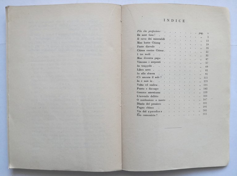 COME DIVENNI COMUNISTA di Fortunato Tiberi 1953 ABES Libro confessioni …