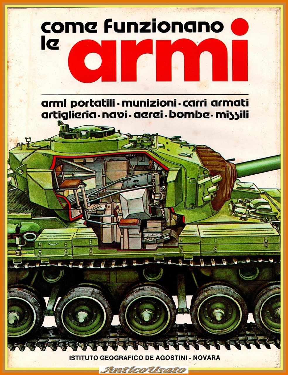 COME FUNZIONANO LE ARMI di Christopher Chant 1979 De Agostini …