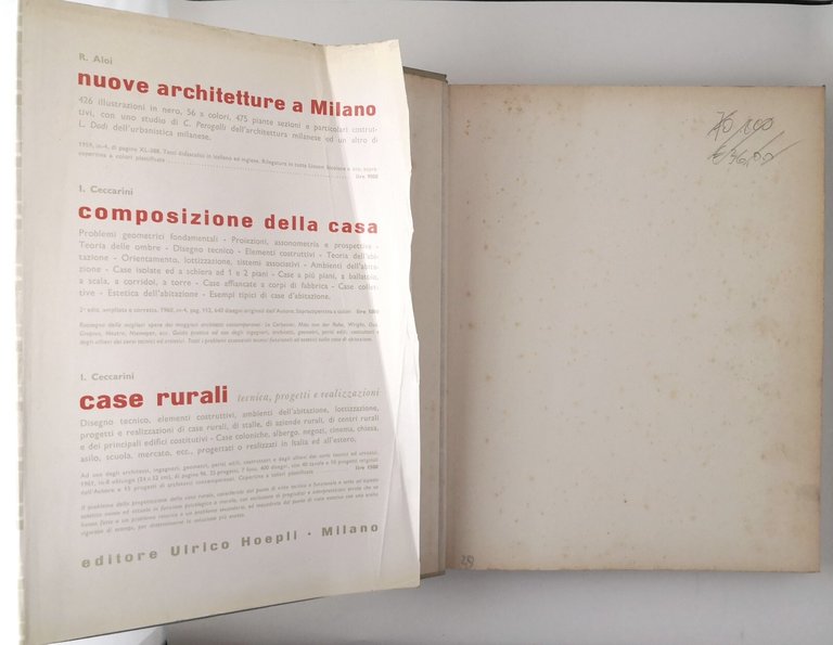 COME SI COSTRUISCE OGGI NEL MONDO di Franco Carpanelli 1956 …