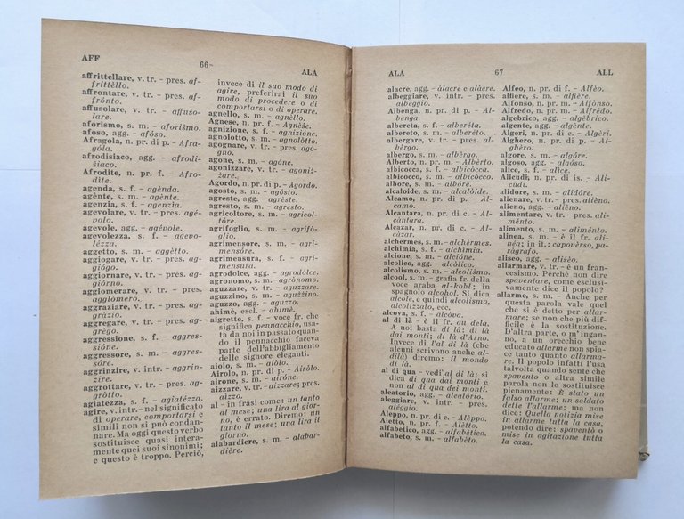 COME SI DICE di Enrico Bianchi 1942 Salani Libro Manuale …