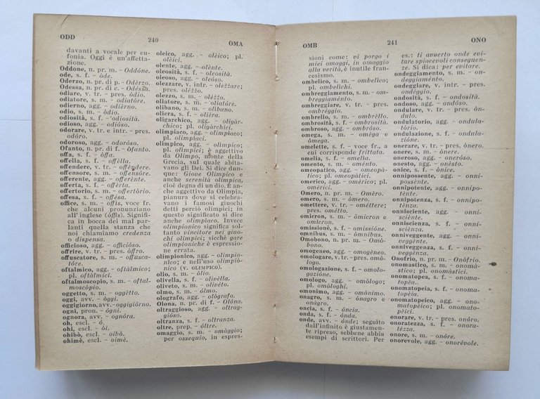 COME SI DICE di Enrico Bianchi 1942 Salani Libro Manuale …
