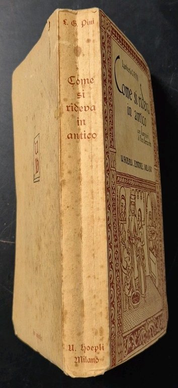 COME SI RIDEVA IN ANTICO di Lamberto G Pini 1932 … | Immagine Gallery 2