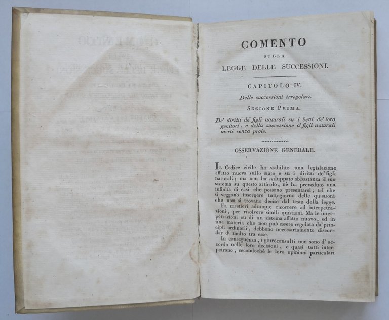 COMENTO SULLA LEGGE DELLE SUCCESSIONI di Chabot Volume 3 e …