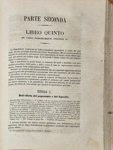 COMMENTARIO DEL CODICE DI PROCEDURA CIVILE STATI SARDI 6 volumi …