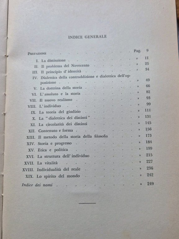 COMMENTO A CROCE di Carlo Antoni 1956 Neri Pozza libro