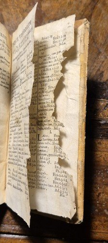 COMOEDIAE SEX di Terenzio 1723 Manfrè Libro antico Publii Terentii …