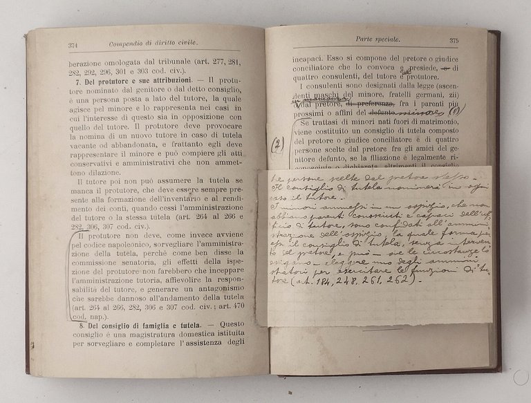 COMPENDIO DI DIRITTO CIVILE di Giorgio Loris 1914 Hoepli manuali …