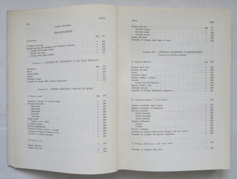COMPENDIO DI EMBRIOLOGIA di Giuseppe Montalenti 1981 Idelson libro