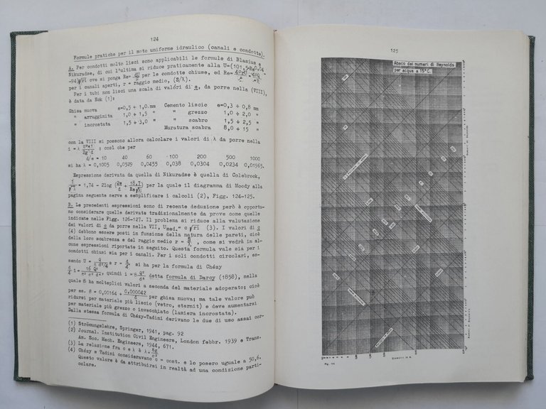 COMPENDIO DI IDRAULICA di Ettore Scimemi 1964 CEDAM libro manuale