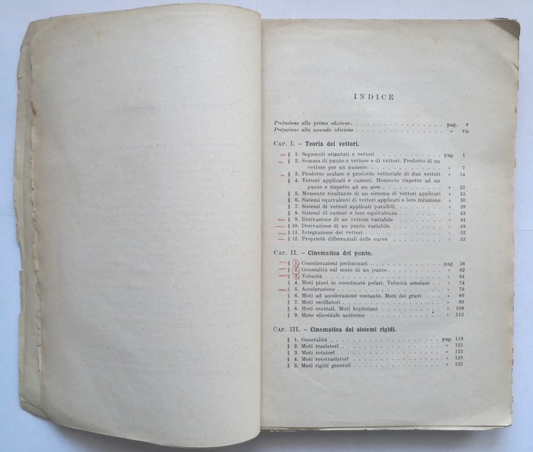COMPENDIO DI MECCANICA RAZIONALE I Parte Levi Civita Amaldi 1946 … | Immagine Gallery 5
