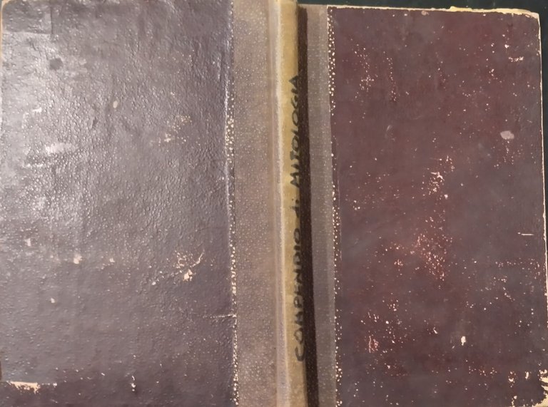 COMPENDIO DI MITOLOGIA Alfredo Morgini 1878 Morano Napoli libro antico