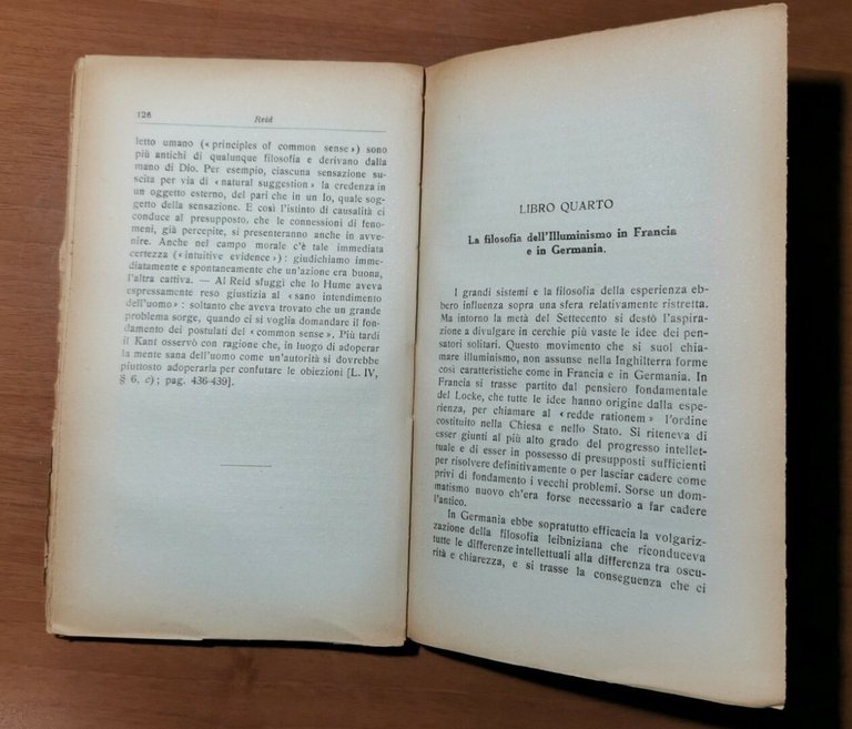 COMPENDIO DI STORIA DELLA FILOSOFIA MODERNA di Arald Hoffding 1946 …