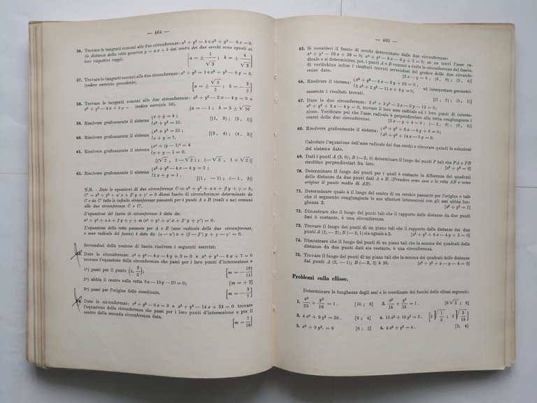COMPLEMENTI DI MATEMATICA Palatini Reverberi Faggioli 1970 Ghisetti Corvi Libro