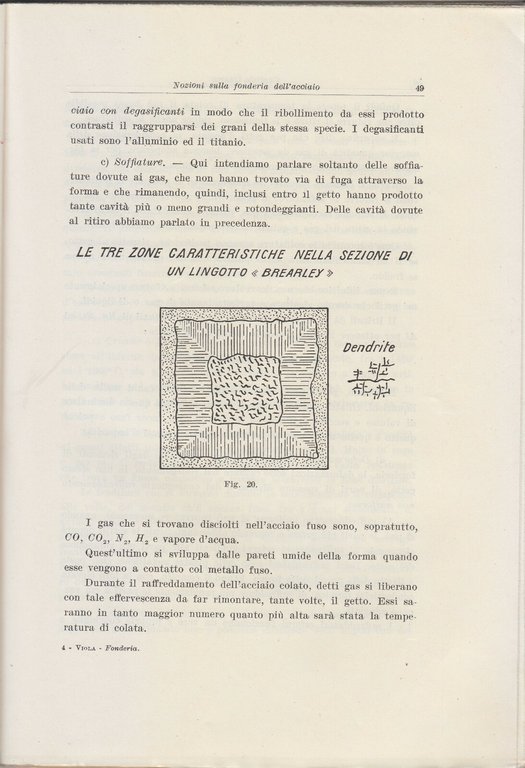COMPLEMENTI DI TECNOLOGIA MECCANICA Fonderia di Almerino Viola 1951 Cedam …