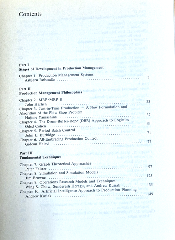 COMPUTER AIDED PRODUCTION MANAGEMENT di Asbjorn Rolstadas 1988 Springer Libro | Immagine Gallery 5