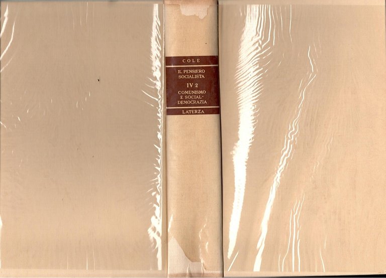 COMUNISMO E SOCIALDEMOCRAZIA 2 Volumi di Cole 1968 Laterza Libro …