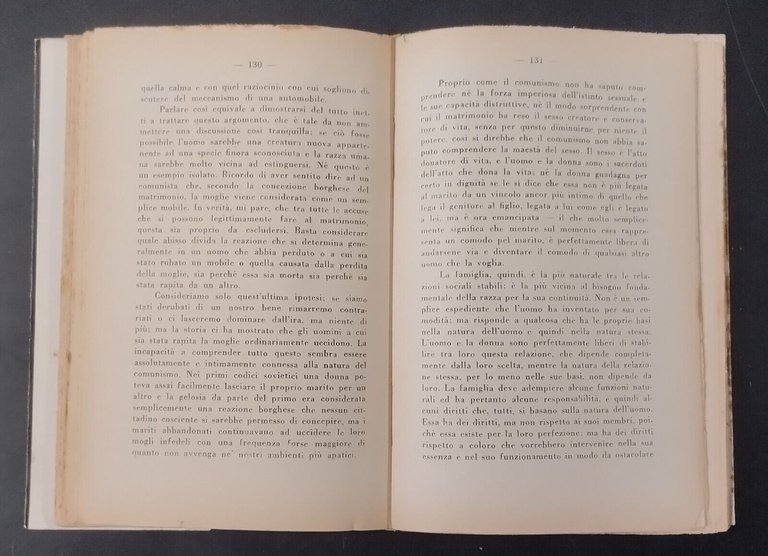 COMUNISMO E UOMO di F J Sheed 1946 Morcelliana Libro