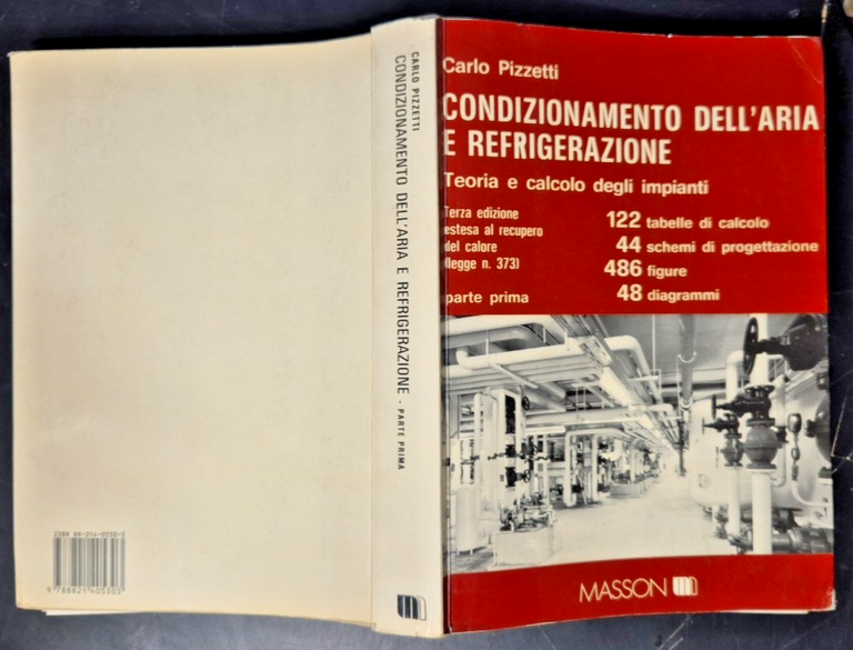 CONDIZIONAMENTO DELL'ARIA E REFRIGERAZIONE di Carlo Pizzetti 2 volum 1995 … | Immagine Gallery 8